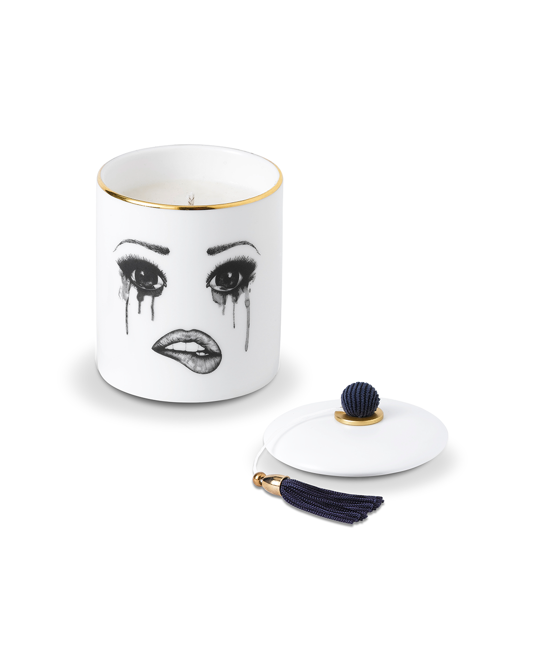 LDC Geurkaars - The Poet Scented Candle with Hat (op=op)
