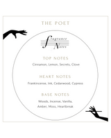 LDC Geurkaars - The Poet Scented Candle with Hat (op=op)