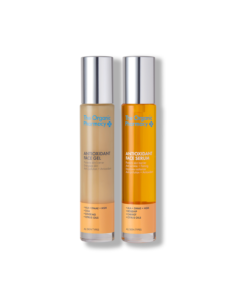The Organic Pharmacy - Antioxidant Face Gel & Antioxidant Face Serum Duo