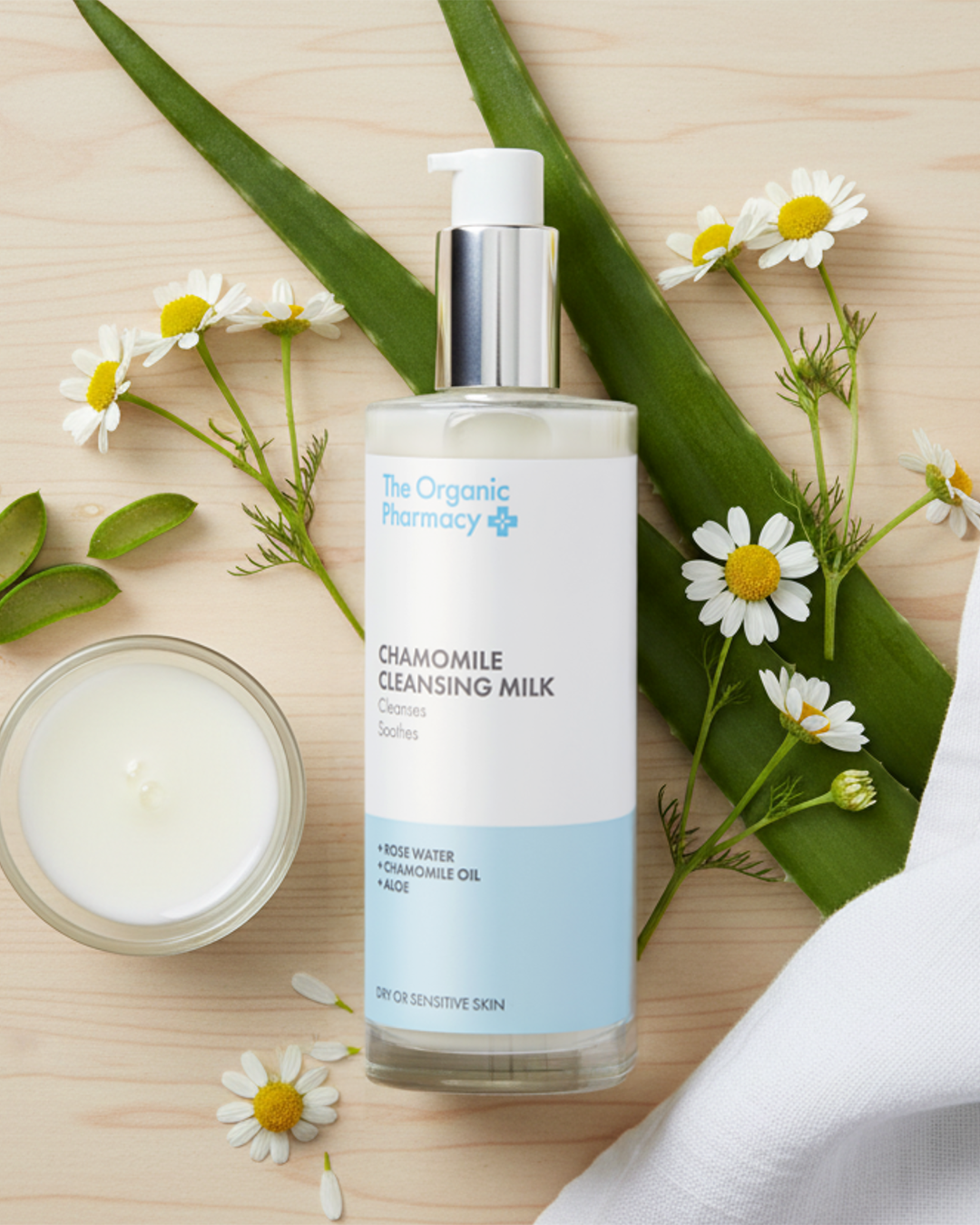 The Organic Pharmacy - Chamomile Cleansing Milk