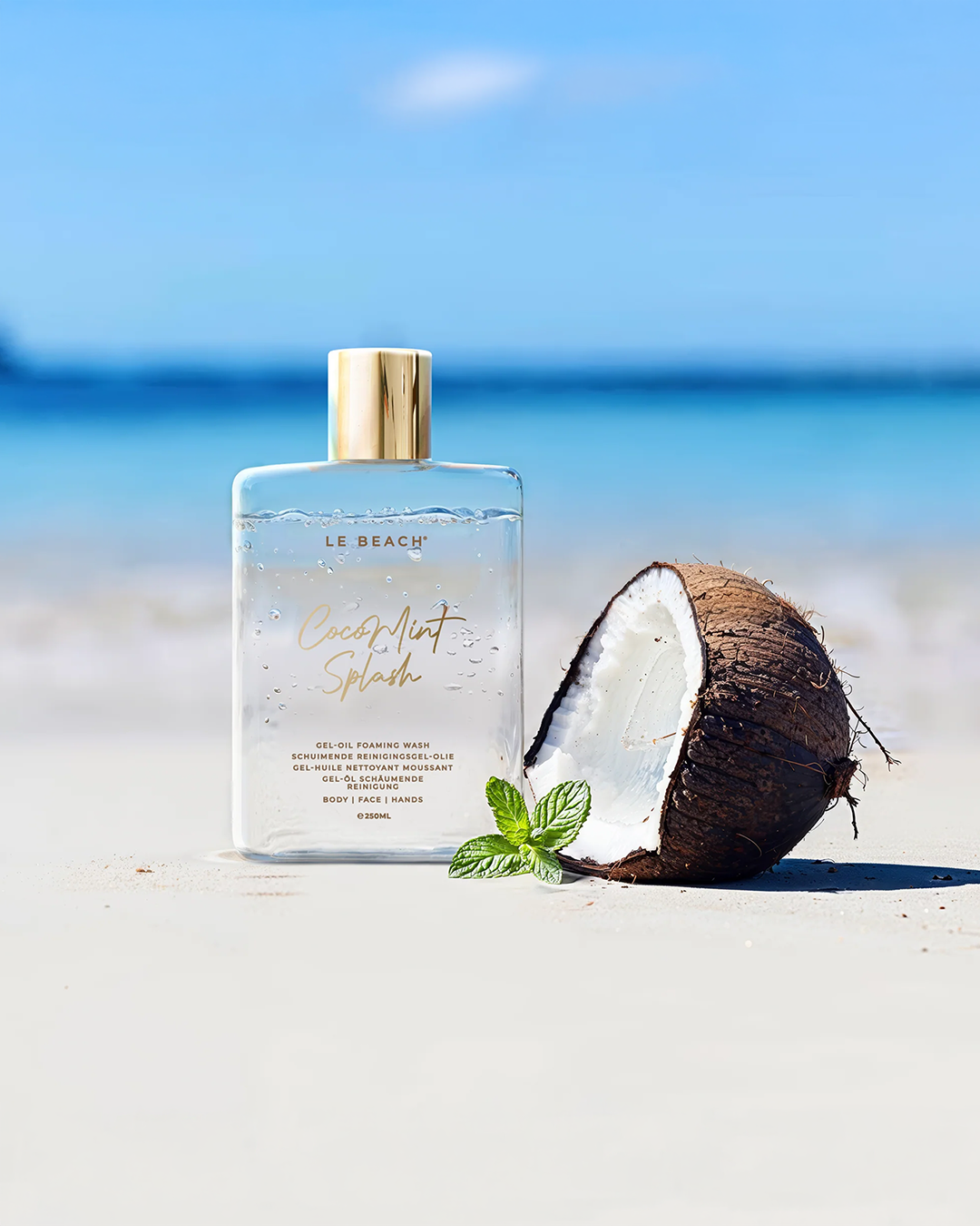Le Beach - Cocomint Splash Body, Face & Shave 250ml