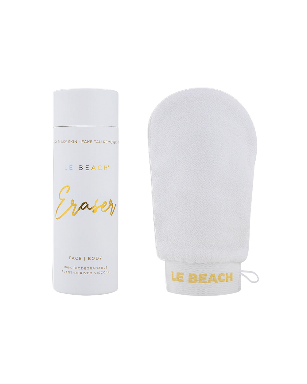 Le Beach - Eraser Wet & Dry Body & Face Exfoliant Glove