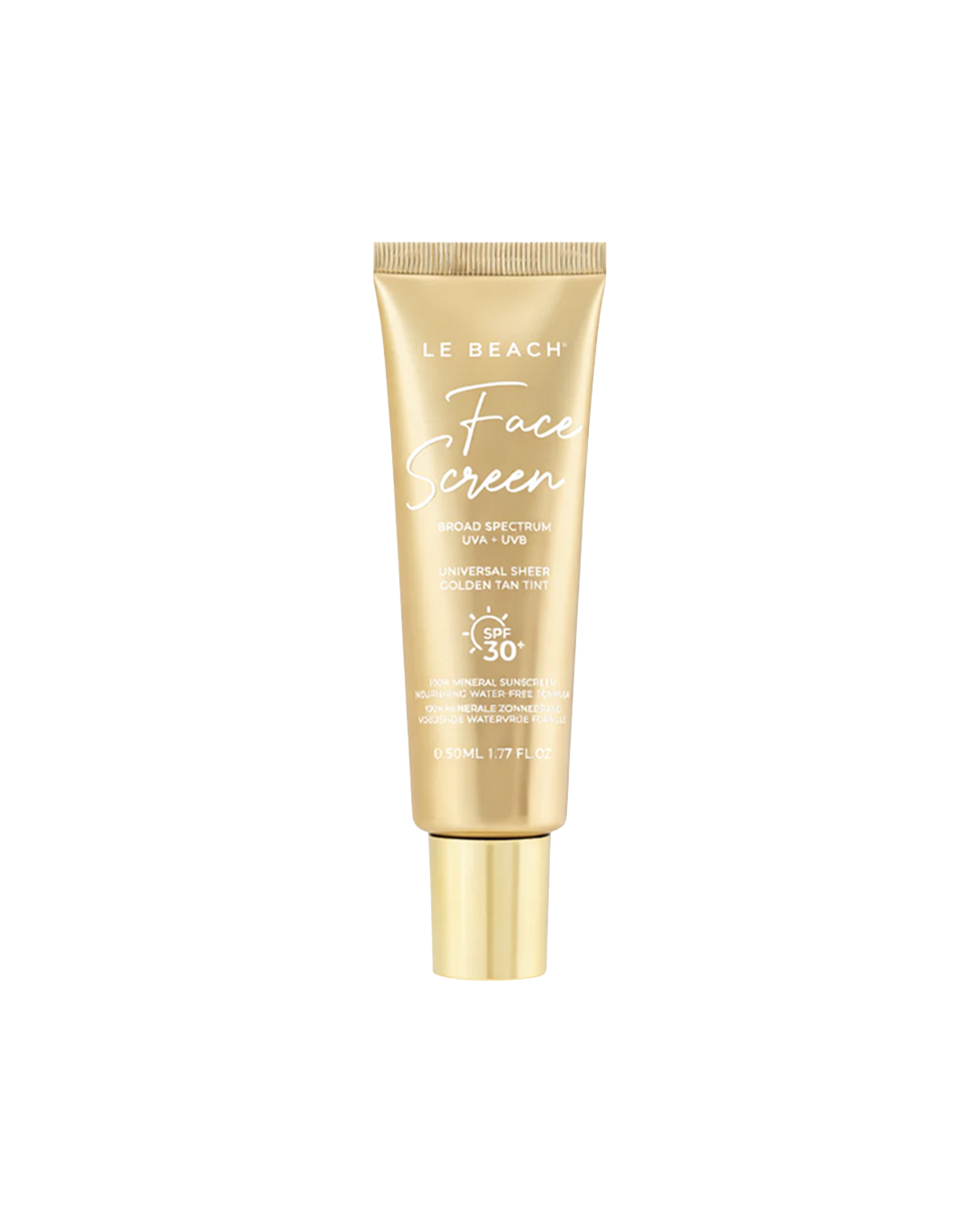 Le Beach - Face Screen SPF30+ Tinted Golden Tan 50ml