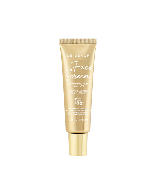 Le Beach - Face Screen SPF30+ Tinted Golden Tan 50ml