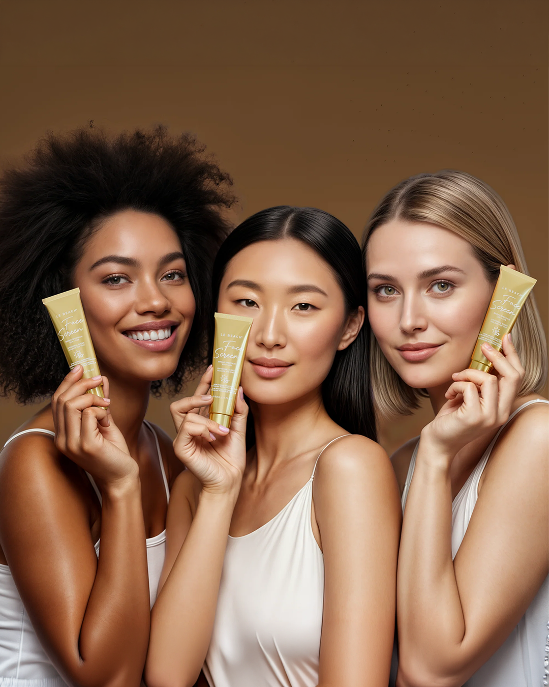Le Beach - Face Screen SPF30+ Tinted Golden Tan 50ml