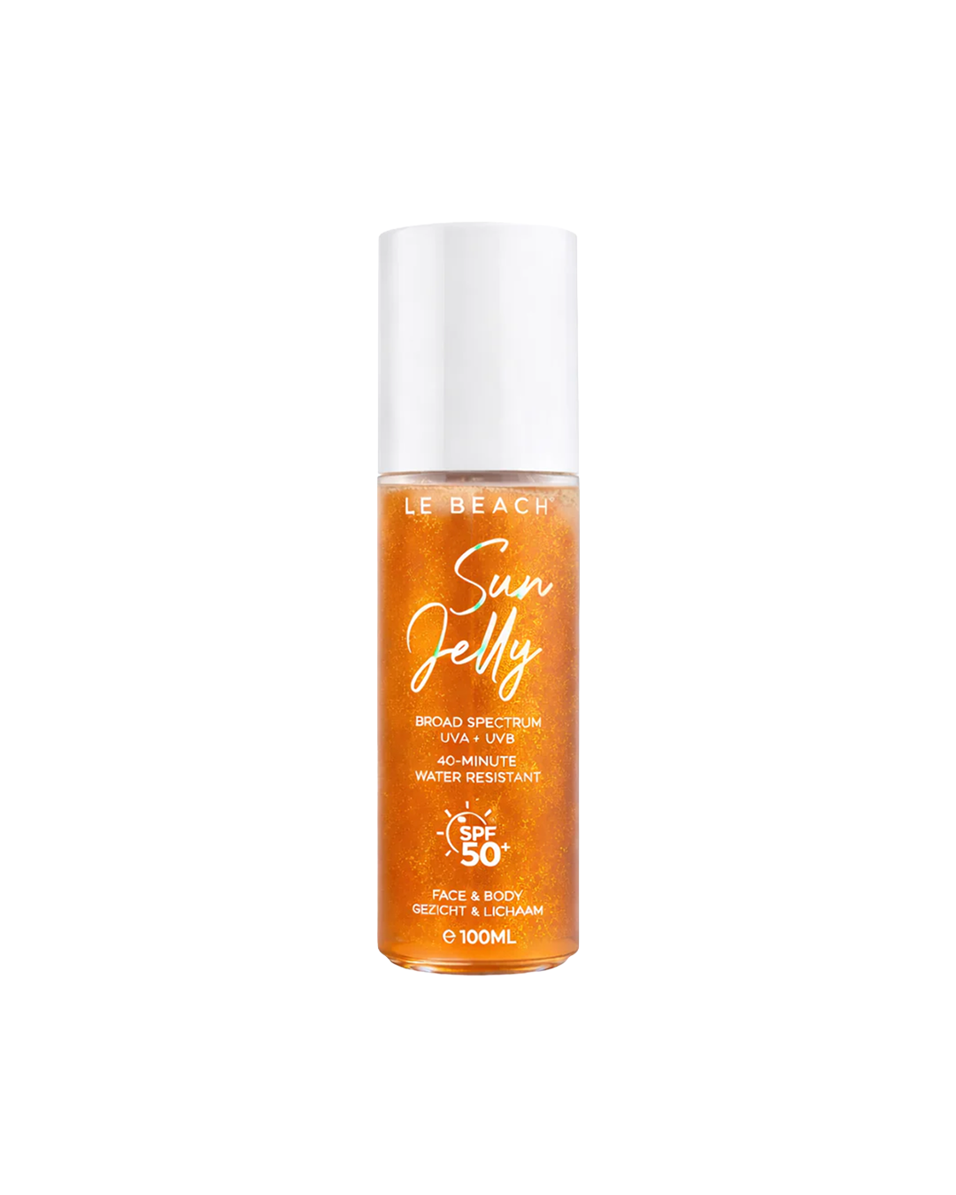 Le Beach - Sunjelly SPF50+ Face & Body 100ml (Tijdelijk de Face Screen er gratis bij cadeau)