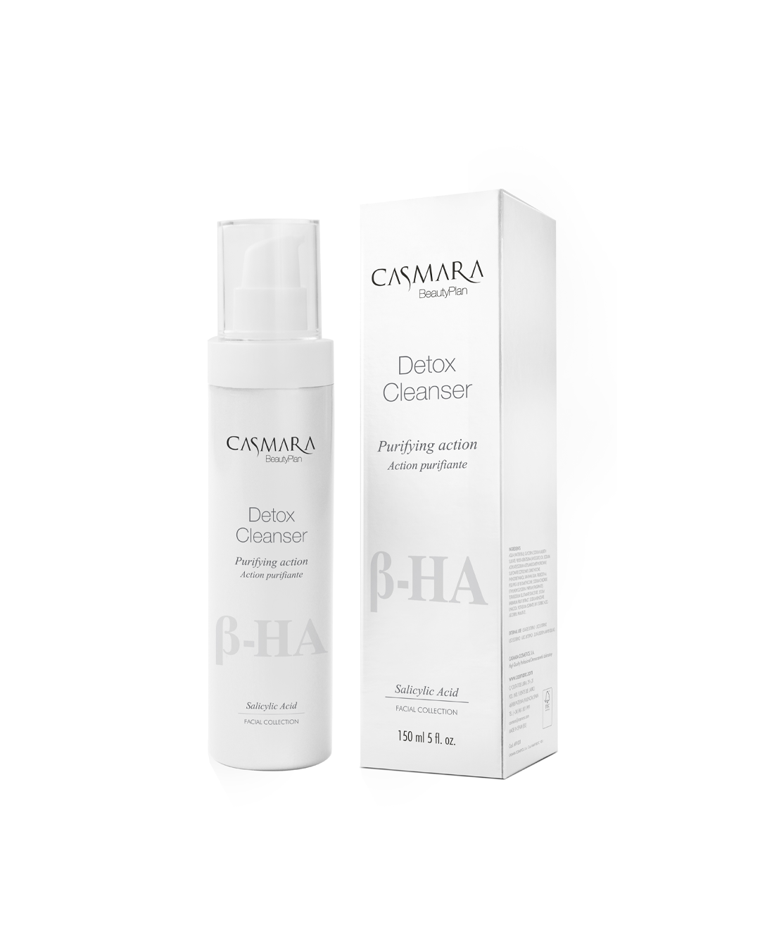 Casmara - Detox Cleanser Puryfying Action ß-HA – 150ml (op=op)
