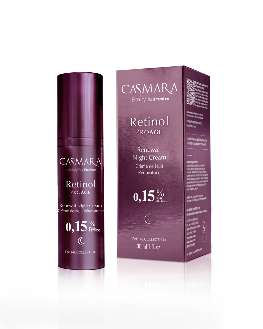 Casmara - Retinol PROAGE Renewal Night Cream 0,15% pure retinol – 30ml (op=op)