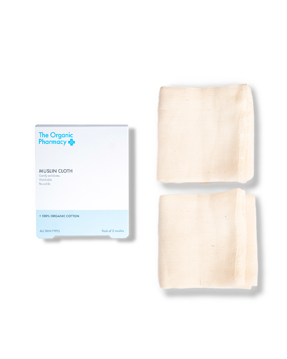 The Organic Pharmacy - Muslin Cloth Duo Kit