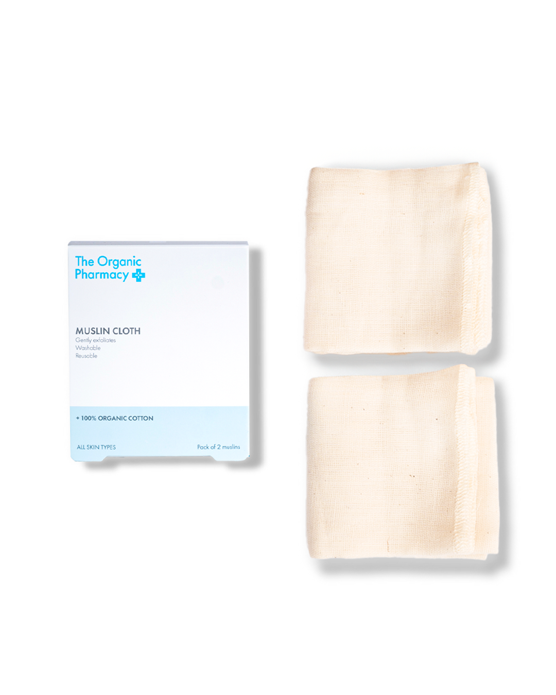 The Organic Pharmacy - Muslin Cloth Duo Kit